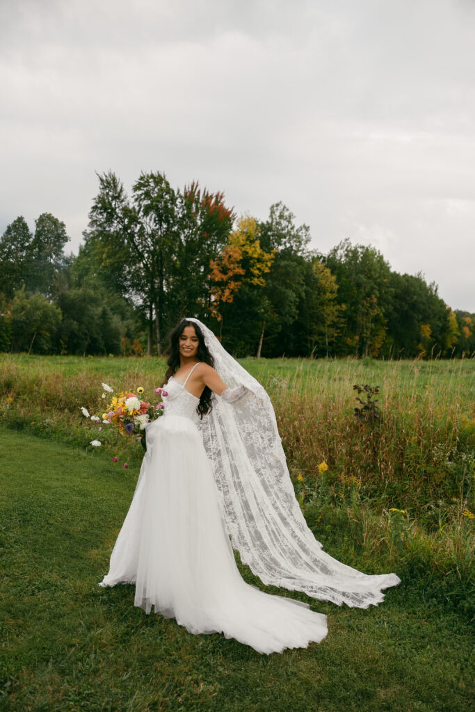 Granite Peak Wausau Wedding, Bride Portrait